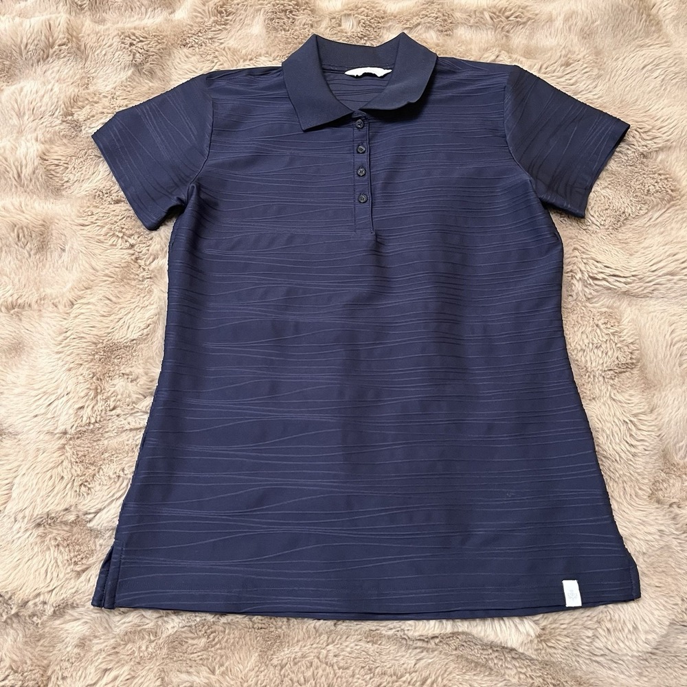 Lady Hagen Golf Polo Shirt, Navy Blue, Size XS